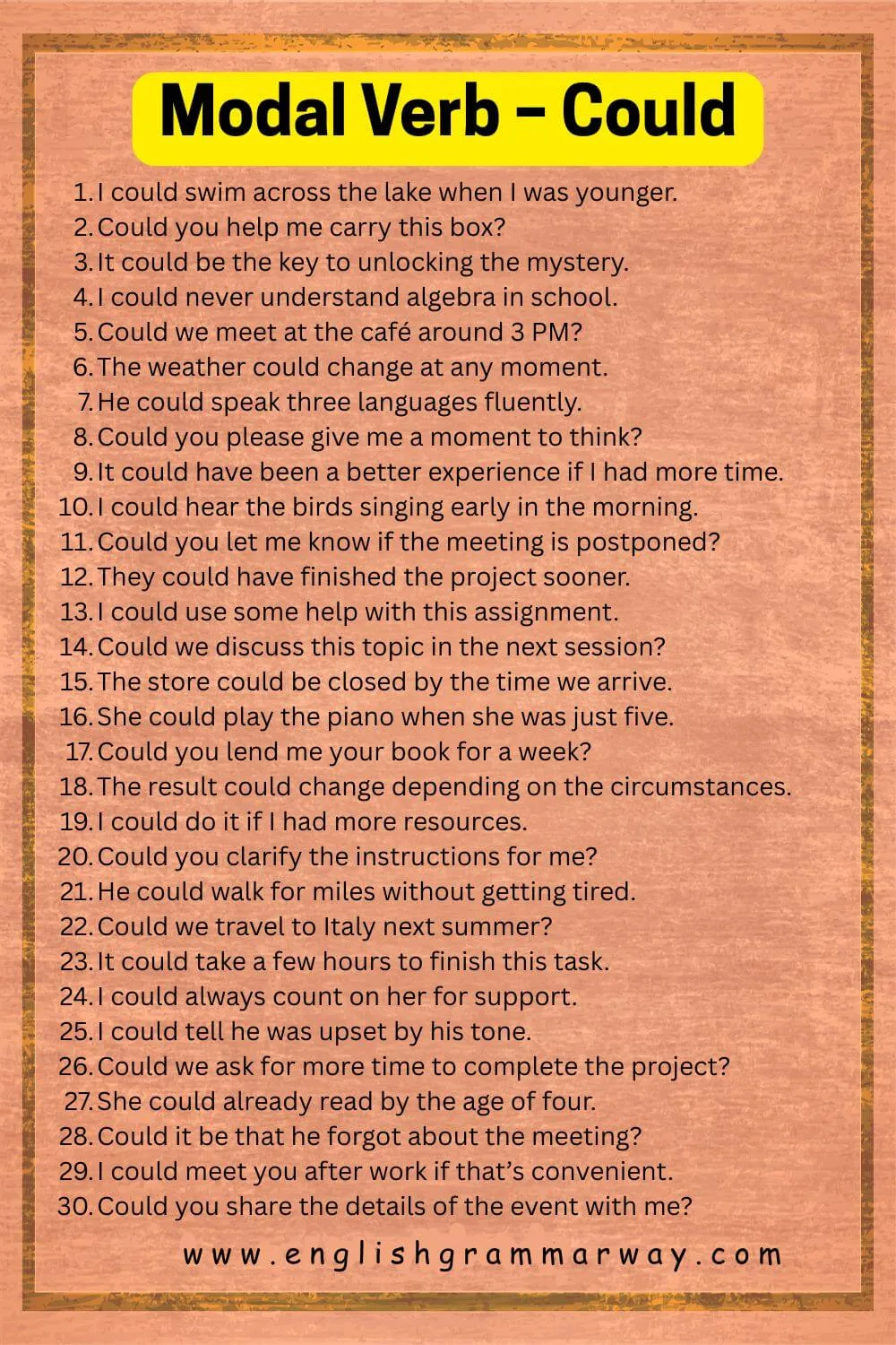 Modal Verbs