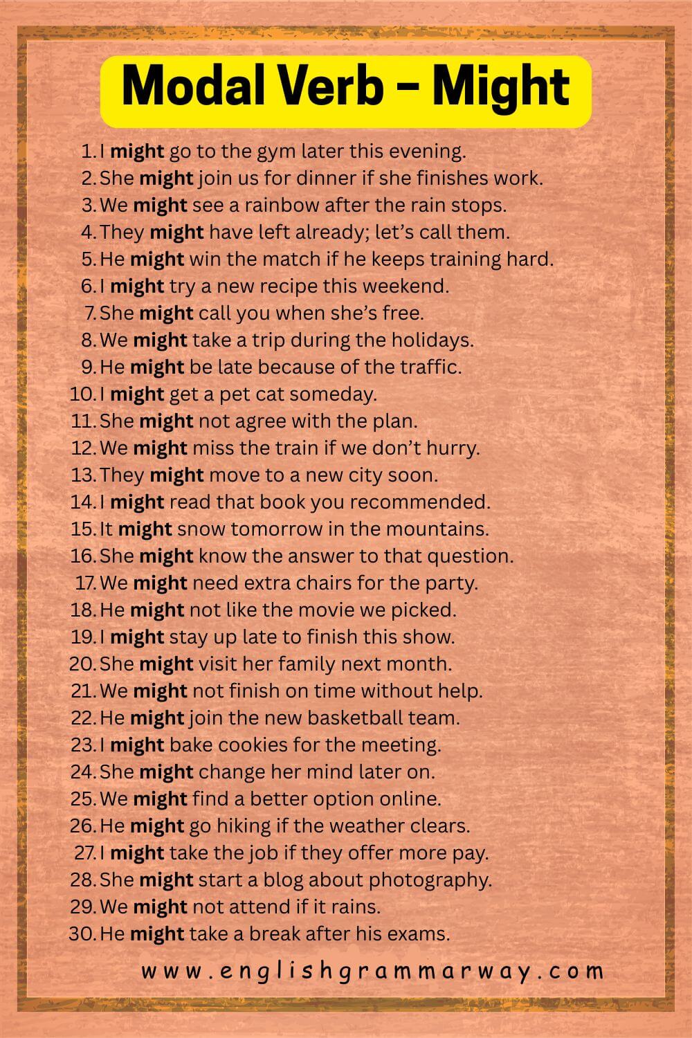 Modal Verb