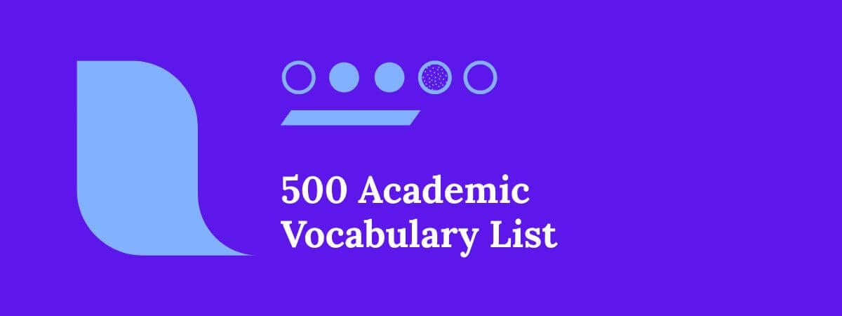 Academic Vocabulary