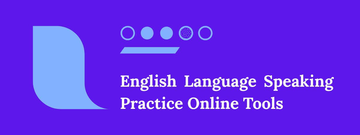 English speaking practice online tools