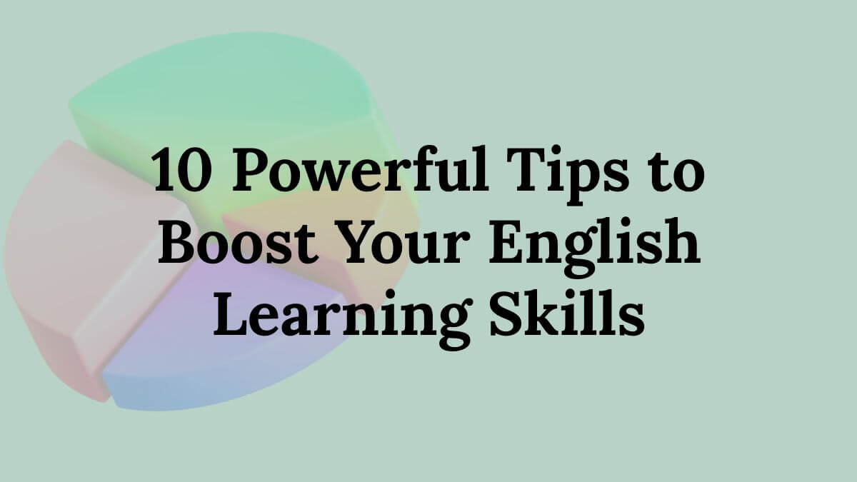 English Learning Skills