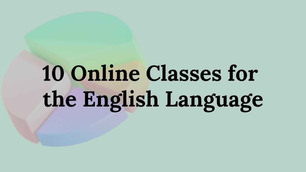 online classes for the English language