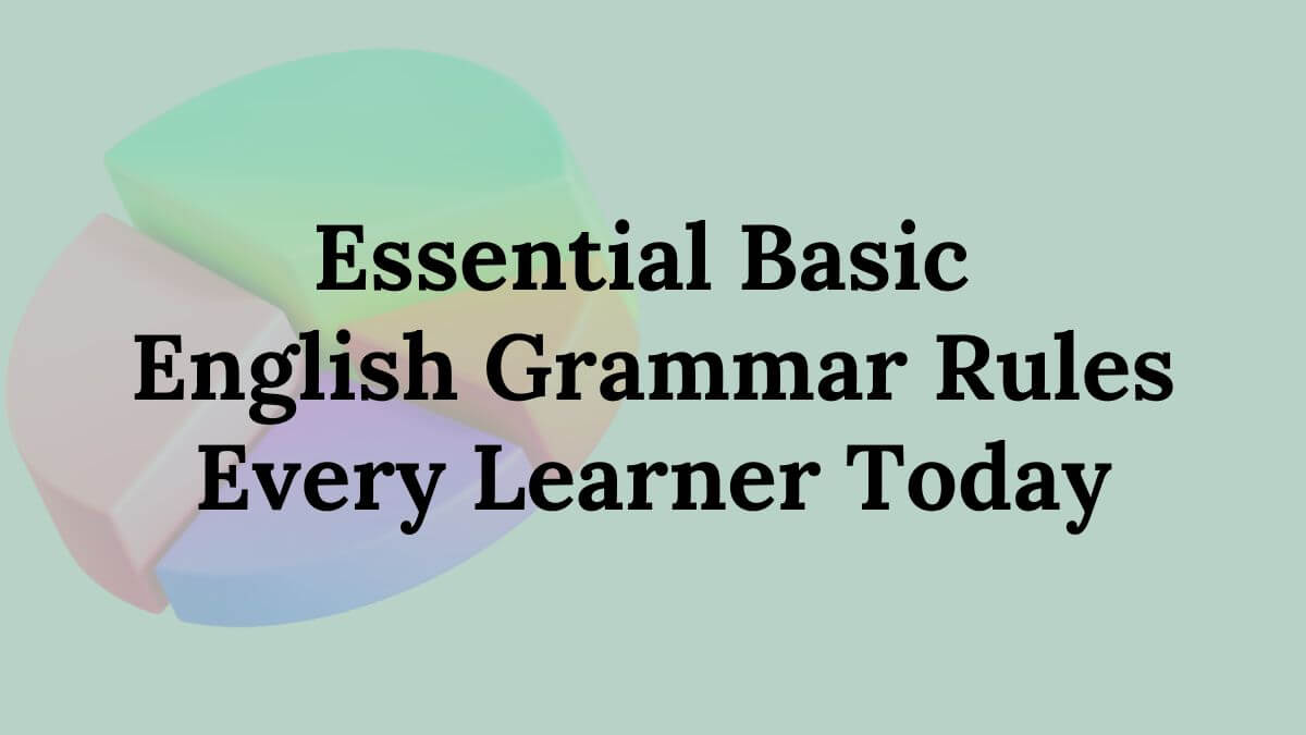 Basic English Grammar