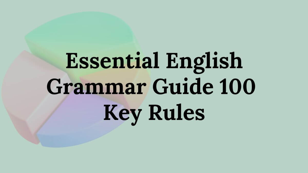 English Grammar Guide