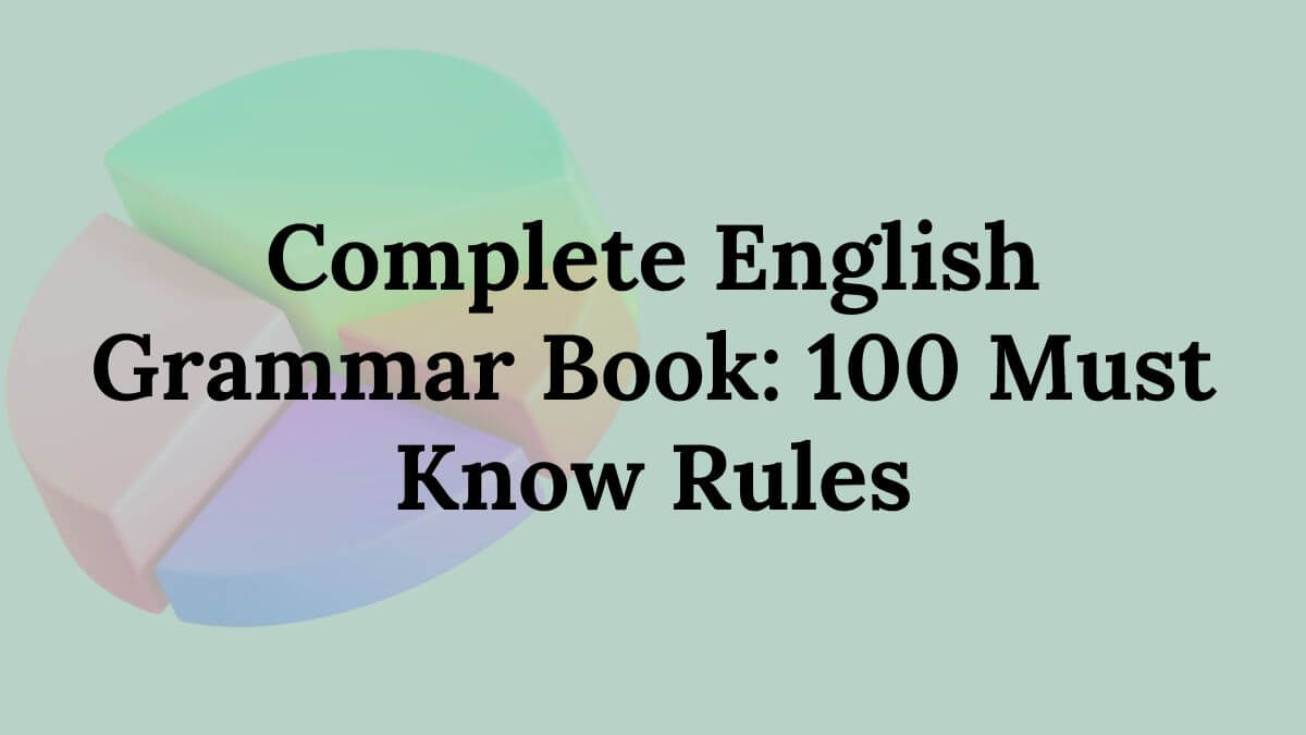 English Grammar Book