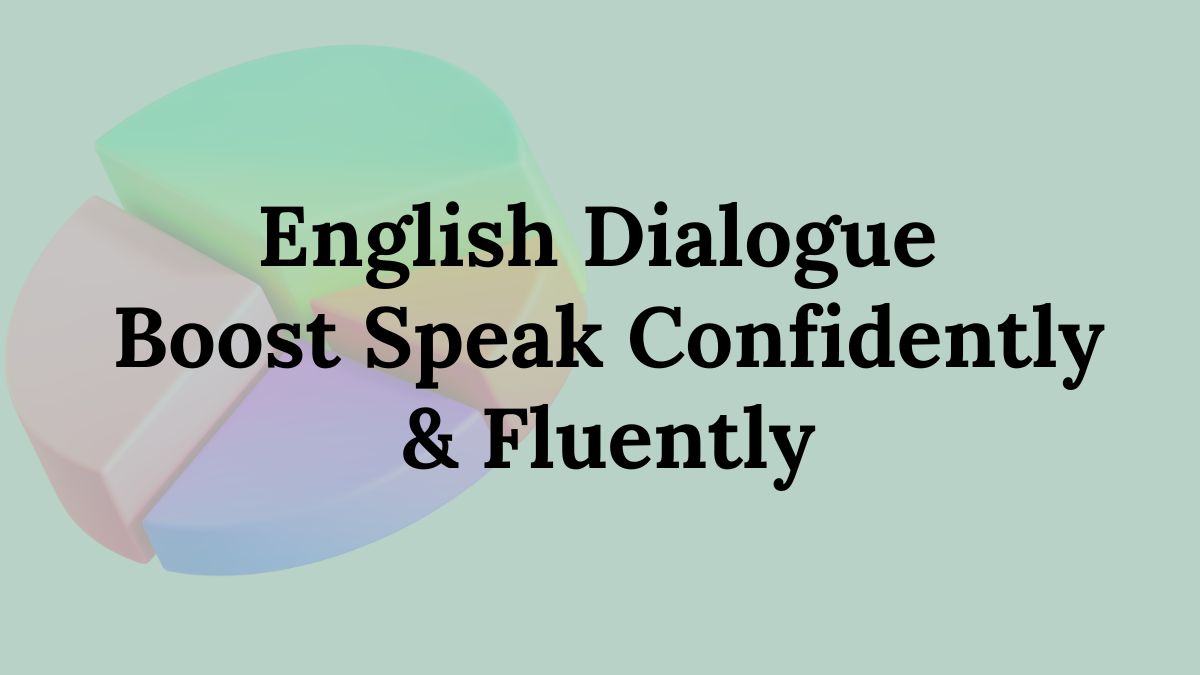 English dialogue boost