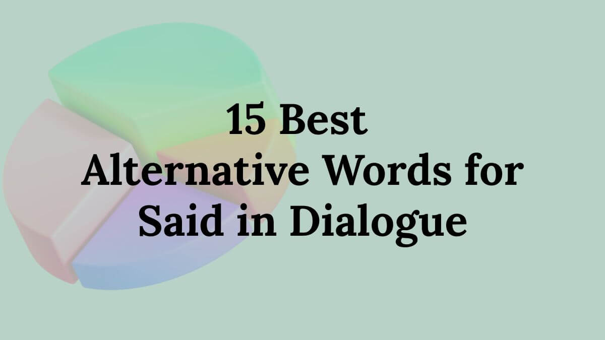 Alternative Words for Said