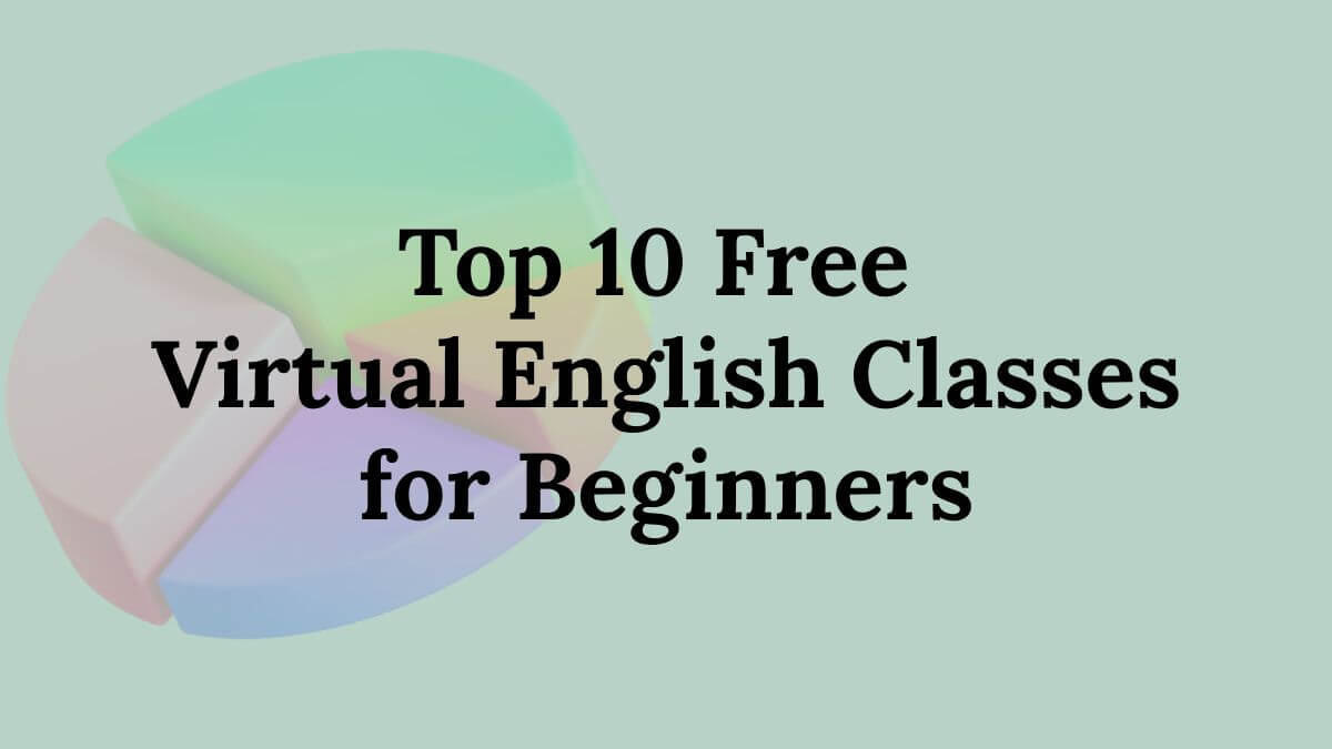 Free Virtual English Classes