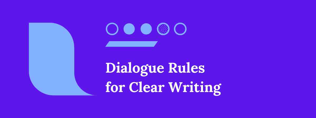 Dialogue Rules