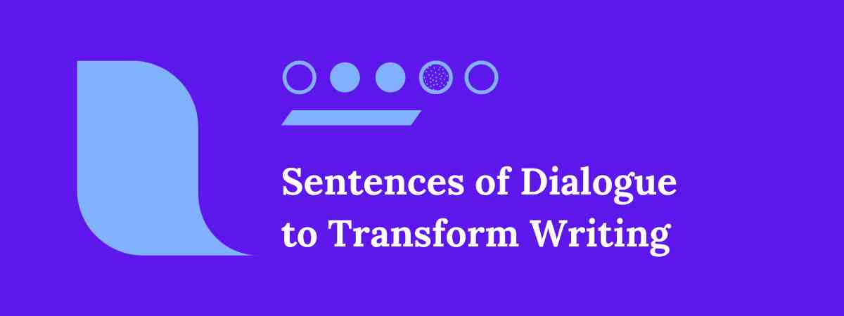 Sentences of Dialogue