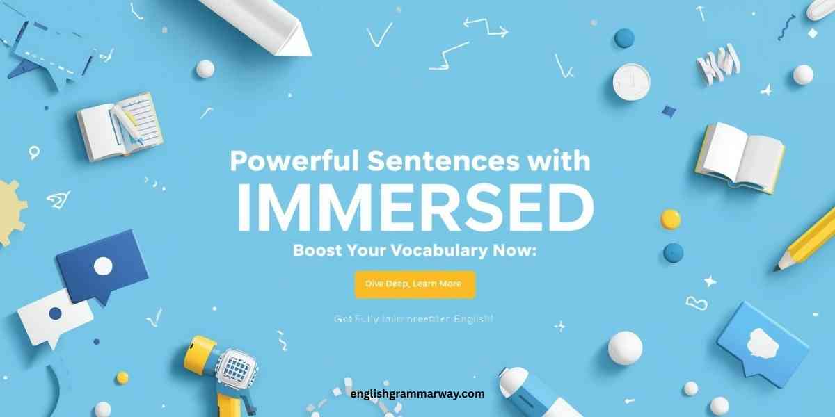 Sentences with Immersed