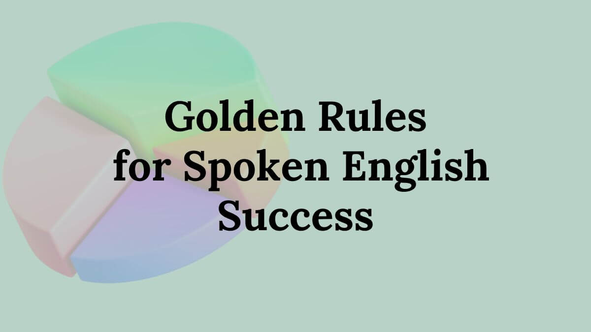 for Spoken English