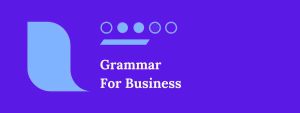 Grammar For Business