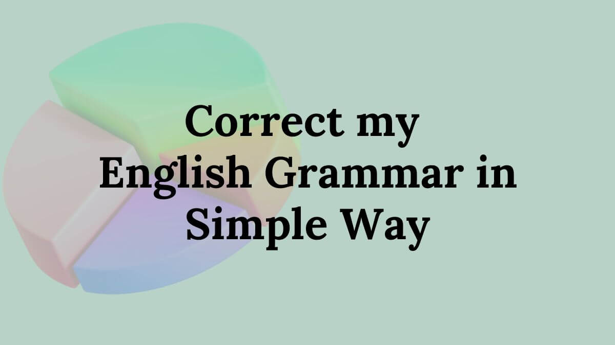 Correctme English Grammar