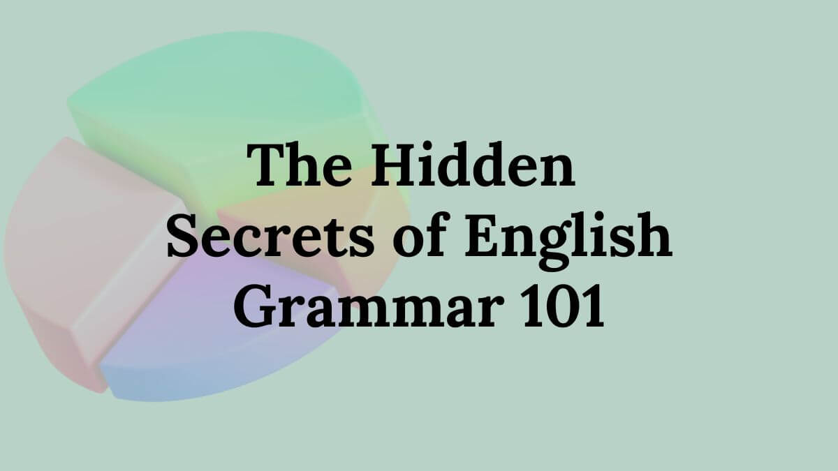 English Grammar 101