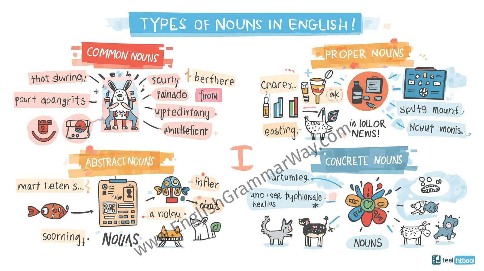 Types of Nouns in English