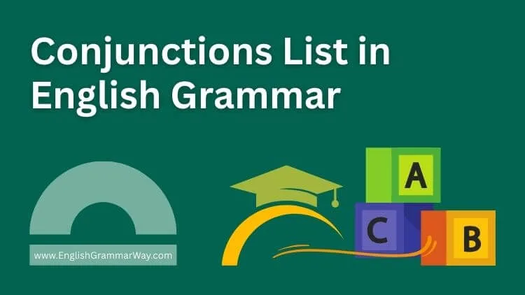 conjunctions list