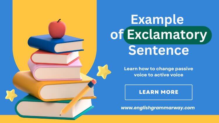 Example of an Exclamatory Sentence
