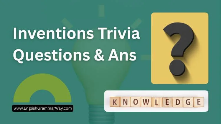 inventions trivia questions and answers